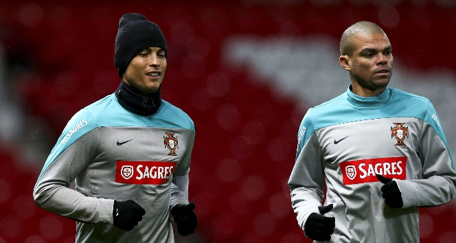 Dev kapışma öncesi Ronaldo eski yuvasında