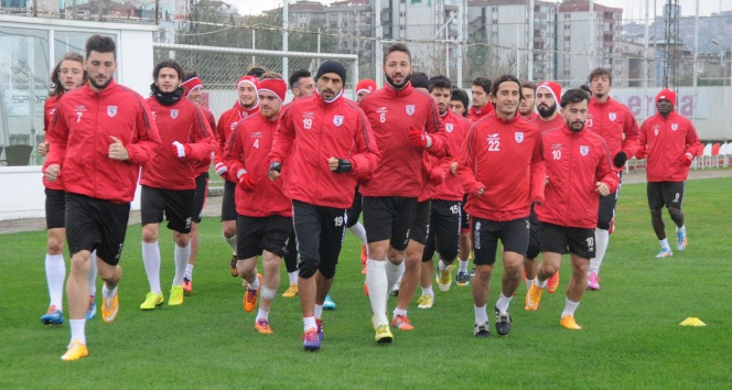 Samsunspor'da Orduspor maçı hazırlıkları tamam