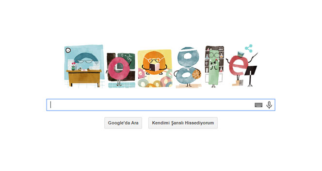 Google'dan Öğretmenler Günü'ne özel doodle