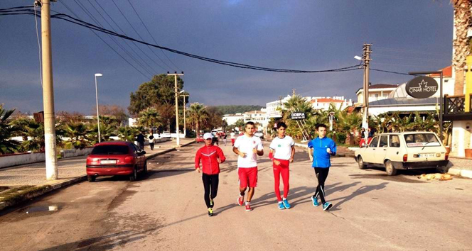Ayvalıklı atletler Rio olimpiyatlarına hazırlanıyor
