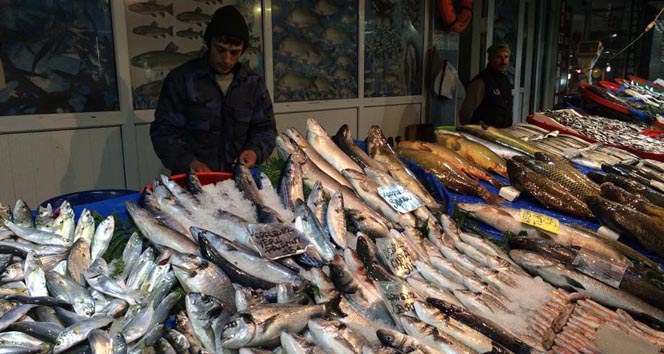 Soğuk havalar balık fiyatlarını etkilemedi