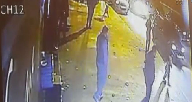 Ümit Karan’ın barına yapılan saldırı anı güvenlik kamerasına yansıdı