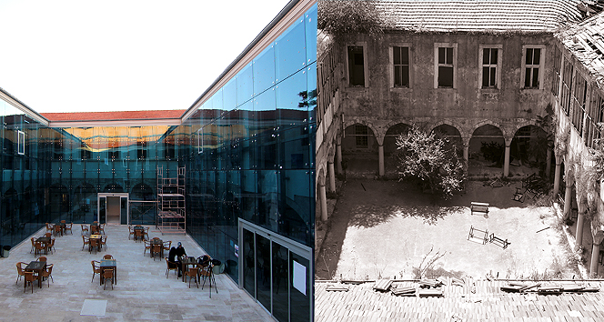 Dünün demir parmaklıkları bugünün genç kuşaklarına ev sahipliği yapıyor