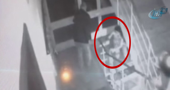 Kadın cinayeti kameralara böyle yansıdı