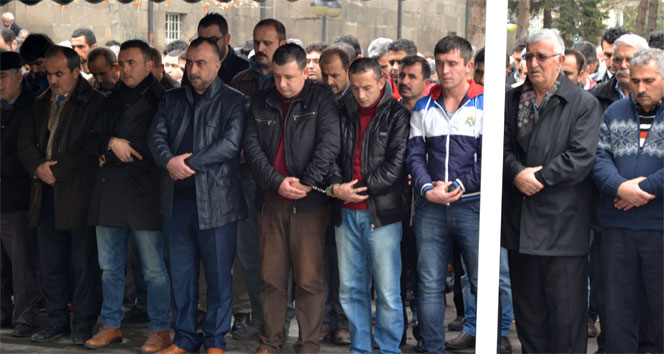 Cezaevi mahkumu babasının cenazesine katıldı