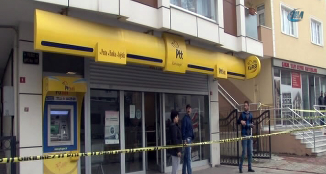 PTT’de silahlı soygun