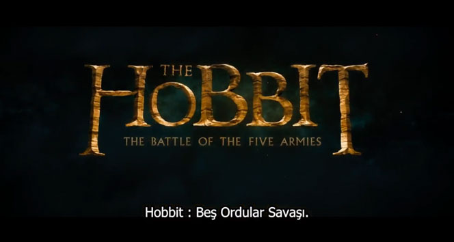 Hobbit Bes Ordunun Savasi Carsamba Gunu Vizyonda