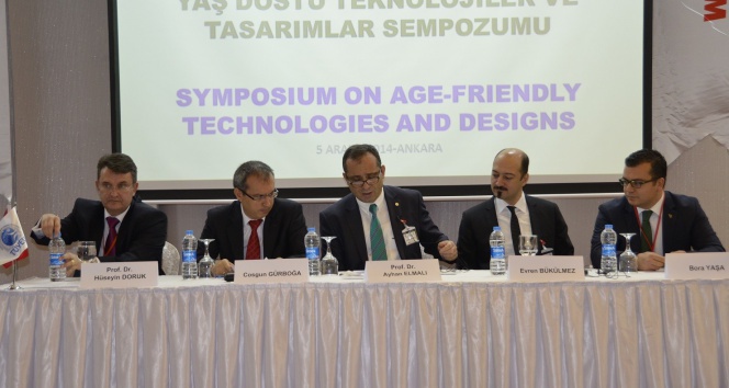 Yaş dostu teknolojiler ve tasarımlar sempozyumu