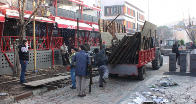 Olaylı sokakta düzenleme