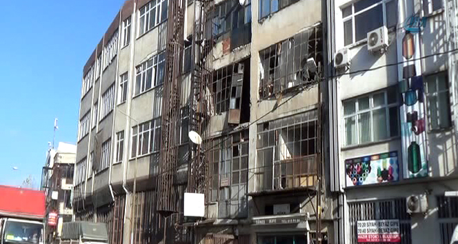 Bayrampaşa’da 4 katlı binada kazan patladı