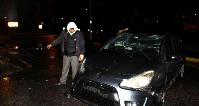 Gaziantep’te trafik kazası: 1 yaralı