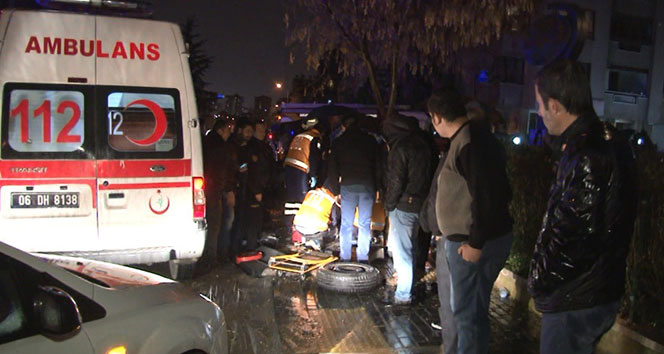 Başkent'te trafik kazası: 1 ölü, 1 yaralı