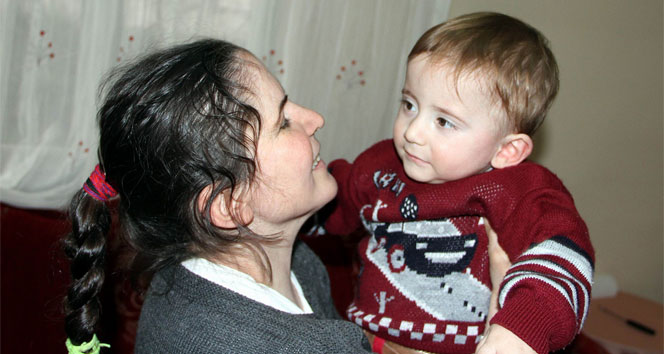 Çocuğunu 8 ay sonra görebildi