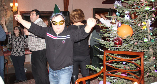 En anlamlı yılbaşı eğlencesi