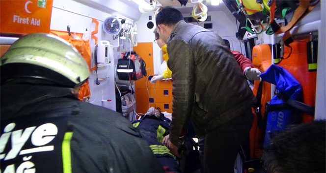 Çorlu’da çıkan yangında 2'si çocuk 5 kişi yaralandı