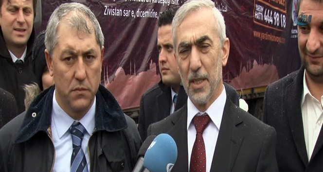 Kağıthane Belediyesi’nden  3 TIR yardım