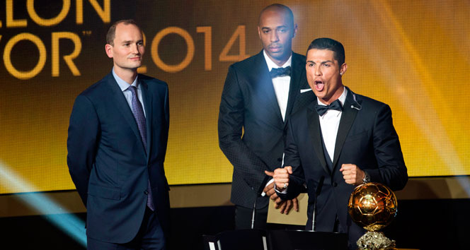 İşte yılın en iyi futbolcusu Ronaldo!
