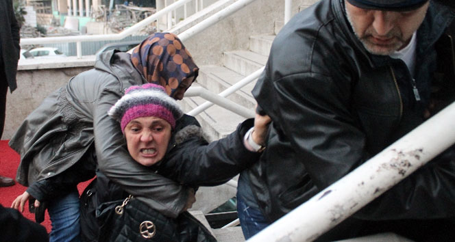 Maden faciası duruşmasından sonra arbede çıktı