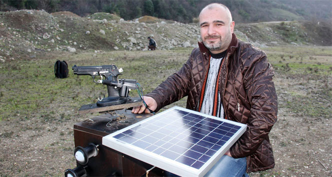 ‘Solar enerjili tam bağımsız robot silah’ yaptı