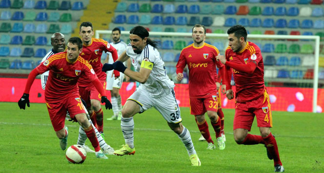 Kayserispor Fenerbahçe ile 1-1 berabere kaldı