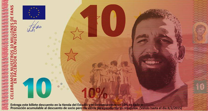 Atletico Madrid&#039;den Arda&#039;lı banknot