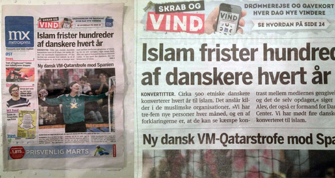 İslam Danimarka&#039;da en hızlı büyüyen din