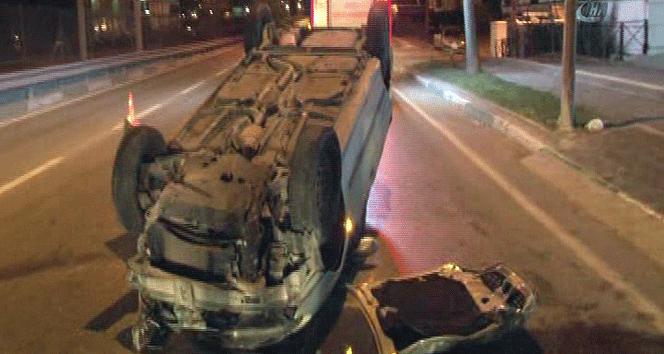 Bursa&#039;da trafik kazası: 2 yaralı