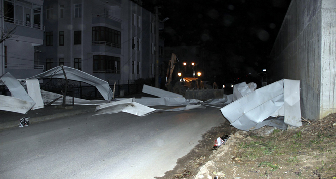 Okulların kapalı olması faciayı önledi