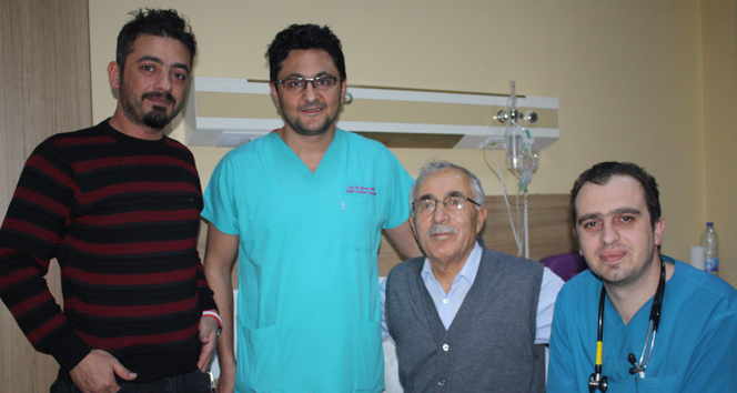 Amcası kalbini yeğenine emanet etti