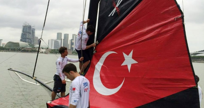 Türk yelken takımı tarih yazdı