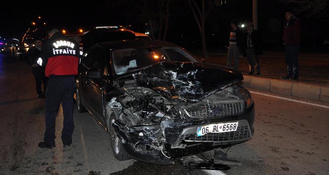 Sorgun’da trafik kazası: 5 yaralı