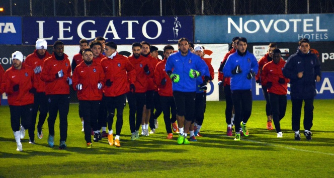 Trabzonspor, Napoli maçı hazırlıklarını tamamladı