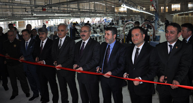 Dünyada ilk olma özelliğine sahip fabrikayı MÜSİAD Genel Başkanı Olpak açtı