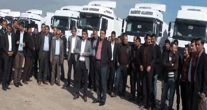 Tanker sahipleri petrol nakliyesinin durmasını protesto etti