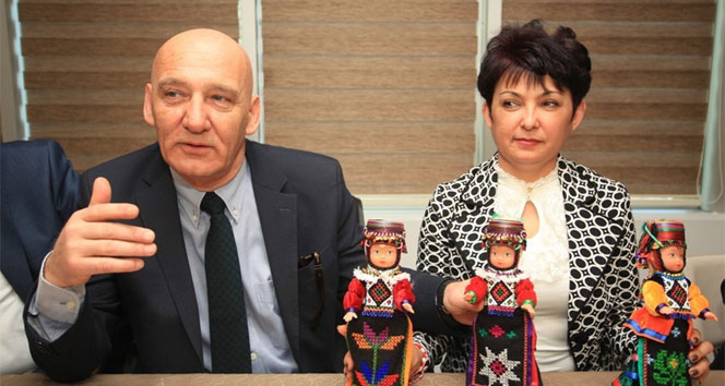 Bulgar heyetten Başkan Altınok Öz’e ziyaret