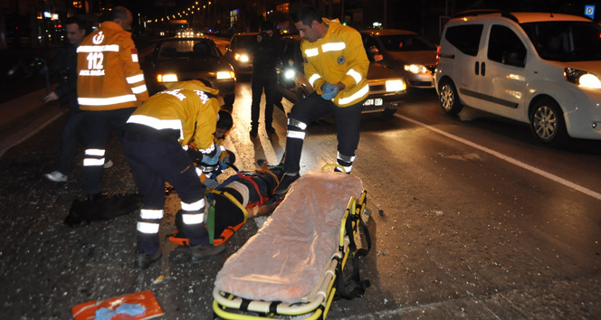 İzmir’de trafik kazası: 1 ağır yaralı