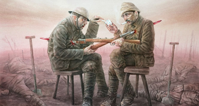 Karikatürlerle Çanakkale