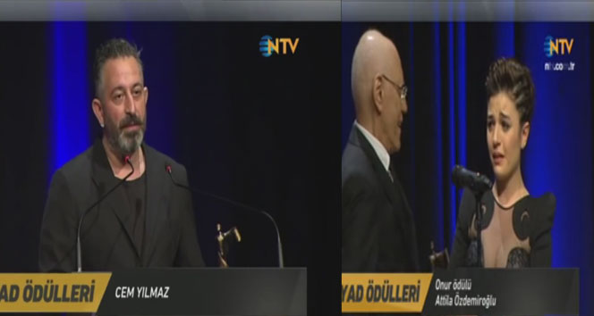 Gonca Vuslateri ağladı, Cem Yılmaz güldürdü