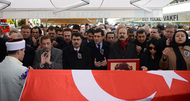 Erol Büyükburç son yolculuğuna uğurlandı