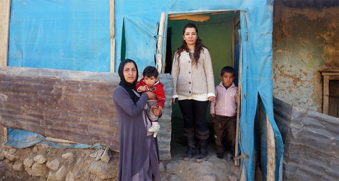 Kimsesiz aileye kaymakam sahip çıktı