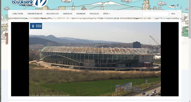 Timsah Arena'yı 1,5 milyon kişi internetten izledi