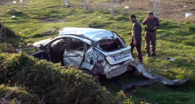 Çaycuma’da trafik kazası: 1 yaralı