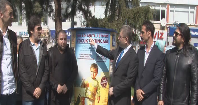 Oyuncak kampanyasına sanatçılardan destek