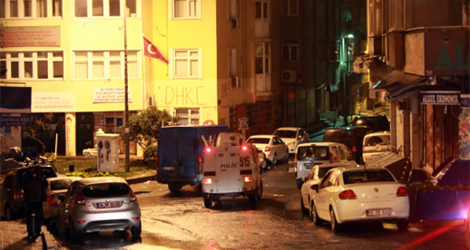 İstanbul, Okmeydanı&#039;nda DHKP-C&#039;ye şafak operasyonu!