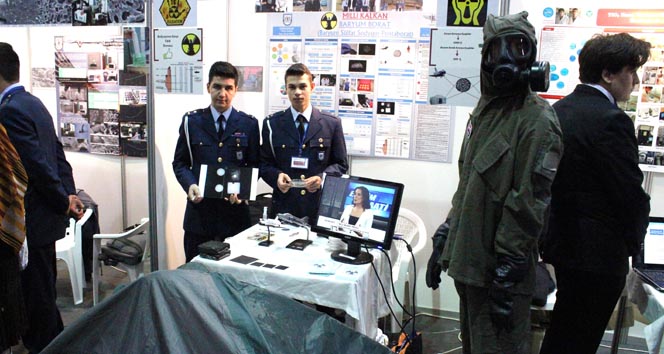 Geleceğin subayları radyasyona savaş açtı