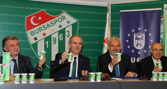 Bursaspor’a ‘ayran’lı destek