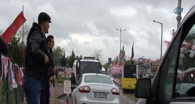 Sarıyer&#039;de MHP seçim bürosunda silahlı gerginlik