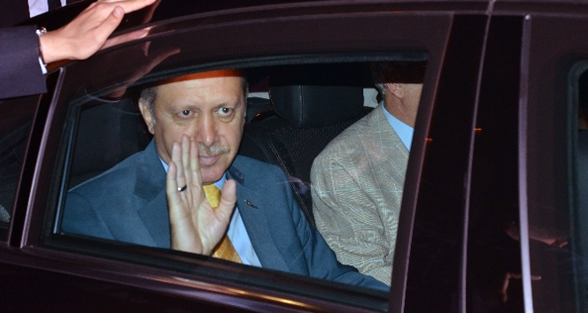 Erdoğan, yurda döndü