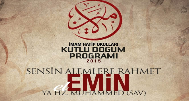 İmam hatipliler 'El Emin Ya Hazreti Muhammed' demek için toplanıyor