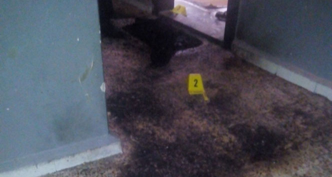 Öldürülen şahsın evi kundaklandı